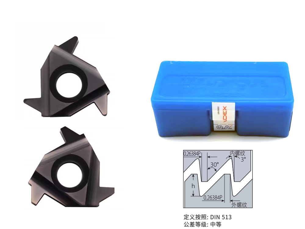公制鋸齒螺紋（Sage）2內(nèi)螺紋反刀片3