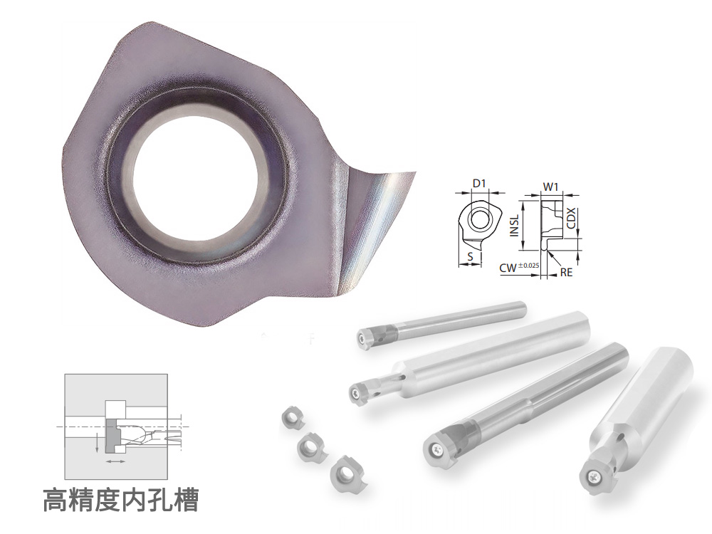 鎳合金10mm內(nèi)孔R(shí)1圓弧槽刀